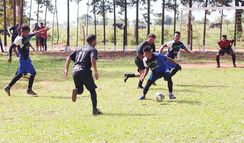 Aberturas do 1ª Campeonato Rural Sonho Meu de Futebol Suíço no Loteamento Querência em Amambai