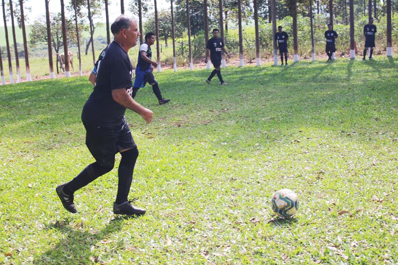 Aberturas do 1ª Campeonato Rural Sonho Meu de Futebol Suíço no Loteamento Querência em Amambai