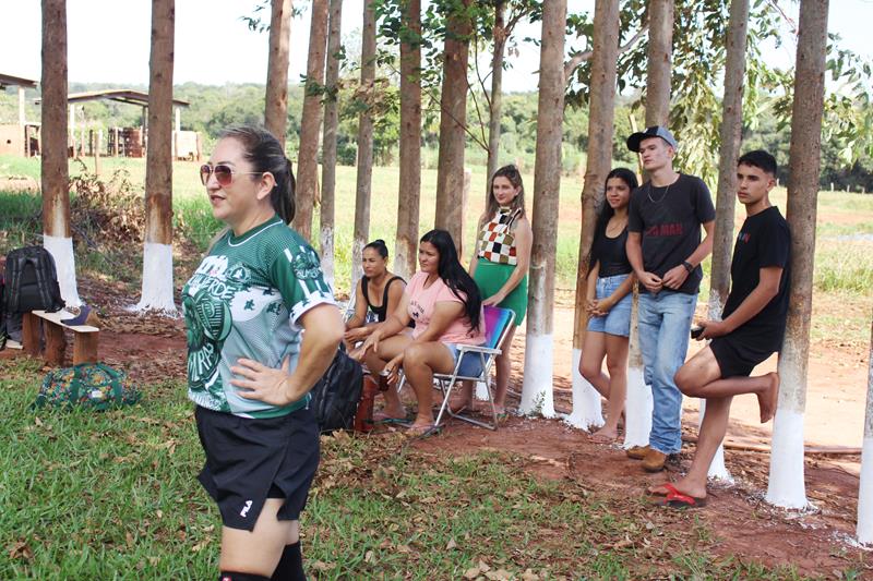 Aberturas do 1ª Campeonato Rural Sonho Meu de Futebol Suíço no Loteamento Querência em Amambai