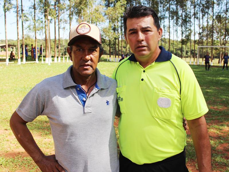 Aberturas do 1ª Campeonato Rural Sonho Meu de Futebol Suíço no Loteamento Querência em Amambai