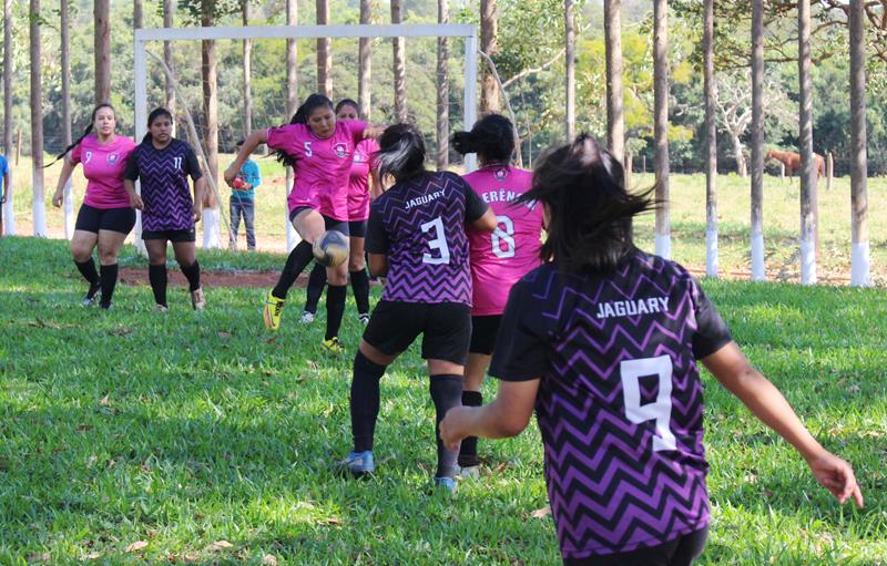 Aberturas do 1ª Campeonato Rural Sonho Meu de Futebol Suíço no Loteamento Querência em Amambai