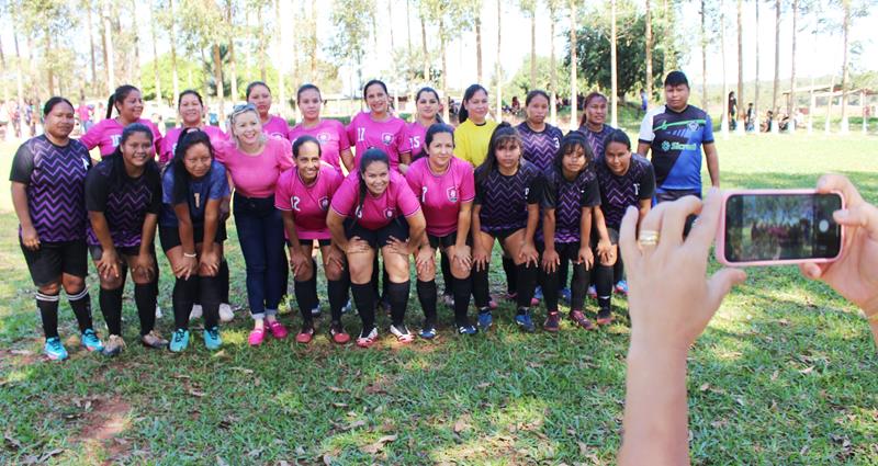 Aberturas do 1ª Campeonato Rural Sonho Meu de Futebol Suíço no Loteamento Querência em Amambai