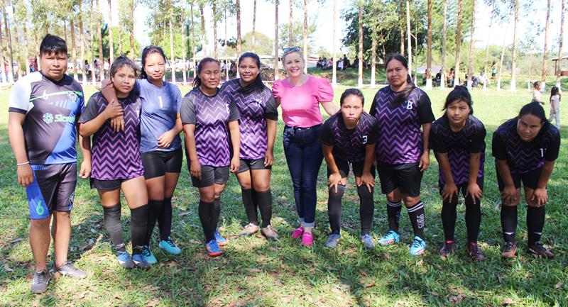 Aberturas do 1ª Campeonato Rural Sonho Meu de Futebol Suíço no Loteamento Querência em Amambai