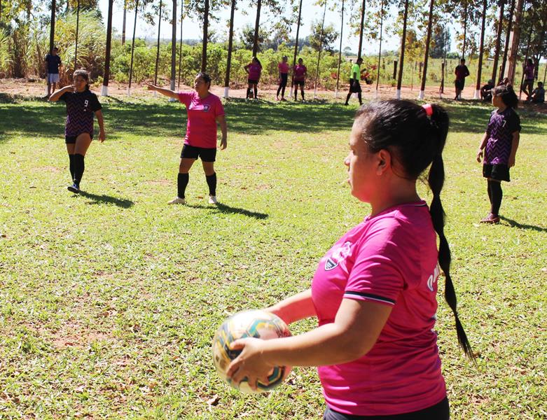 Aberturas do 1ª Campeonato Rural Sonho Meu de Futebol Suíço no Loteamento Querência em Amambai