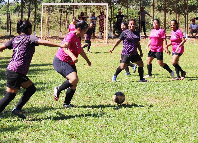 Aberturas do 1ª Campeonato Rural Sonho Meu de Futebol Suíço no Loteamento Querência em Amambai