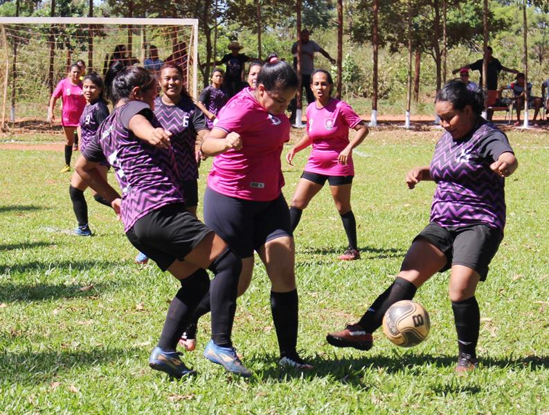 Aberturas do 1ª Campeonato Rural Sonho Meu de Futebol Suíço no Loteamento Querência em Amambai