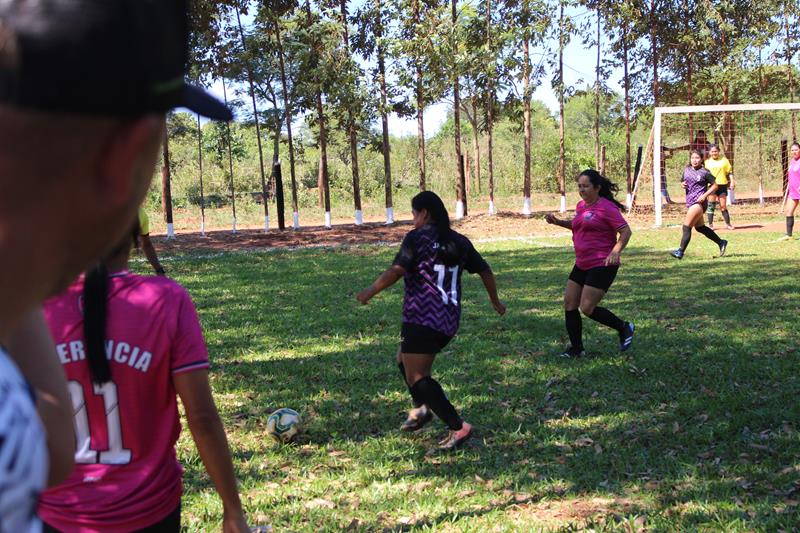 Aberturas do 1ª Campeonato Rural Sonho Meu de Futebol Suíço no Loteamento Querência em Amambai