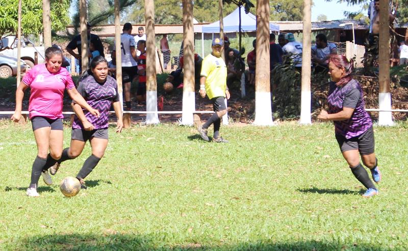 Aberturas do 1ª Campeonato Rural Sonho Meu de Futebol Suíço no Loteamento Querência em Amambai