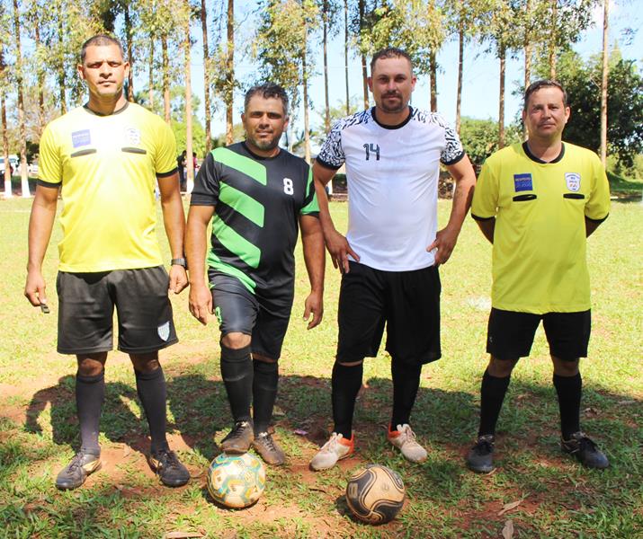 Aberturas do 1ª Campeonato Rural Sonho Meu de Futebol Suíço no Loteamento Querência em Amambai