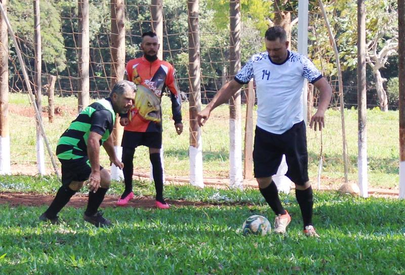 Aberturas do 1ª Campeonato Rural Sonho Meu de Futebol Suíço no Loteamento Querência em Amambai