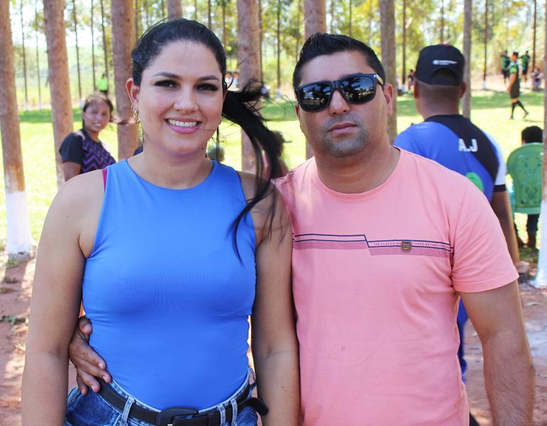 Aberturas do 1ª Campeonato Rural Sonho Meu de Futebol Suíço no Loteamento Querência em Amambai