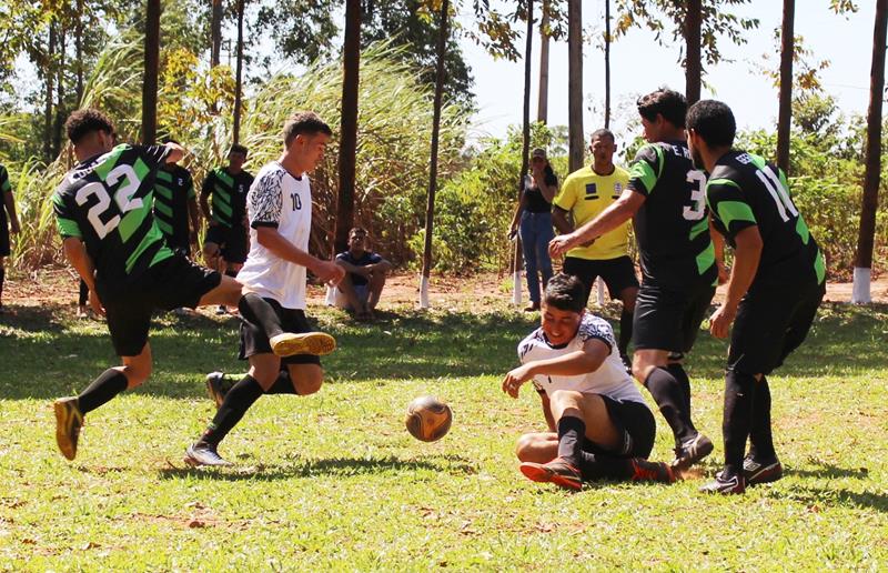 Aberturas do 1ª Campeonato Rural Sonho Meu de Futebol Suíço no Loteamento Querência em Amambai