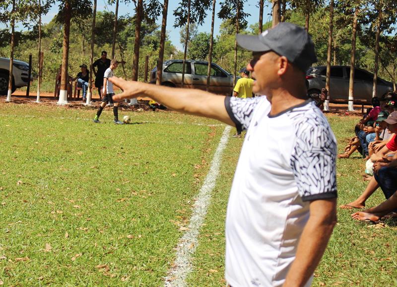 Aberturas do 1ª Campeonato Rural Sonho Meu de Futebol Suíço no Loteamento Querência em Amambai