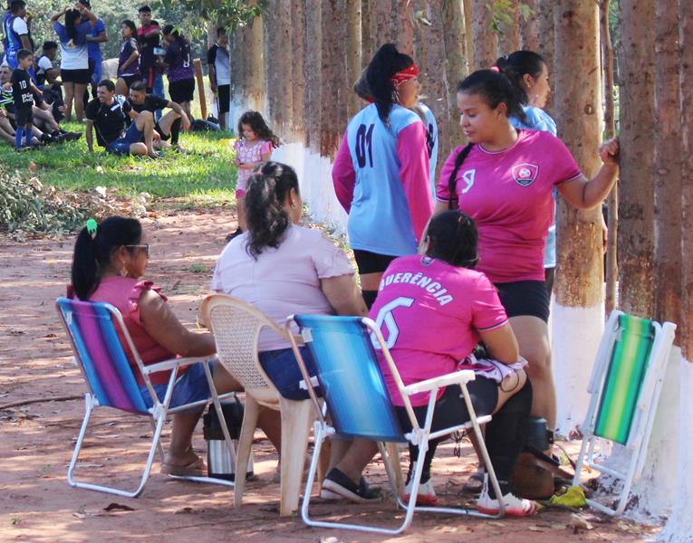 Aberturas do 1ª Campeonato Rural Sonho Meu de Futebol Suíço no Loteamento Querência em Amambai