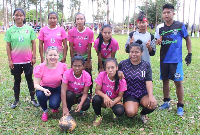 Aberturas do 1ª Campeonato Rural Sonho Meu de Futebol Suíço no Loteamento Querência em Amambai