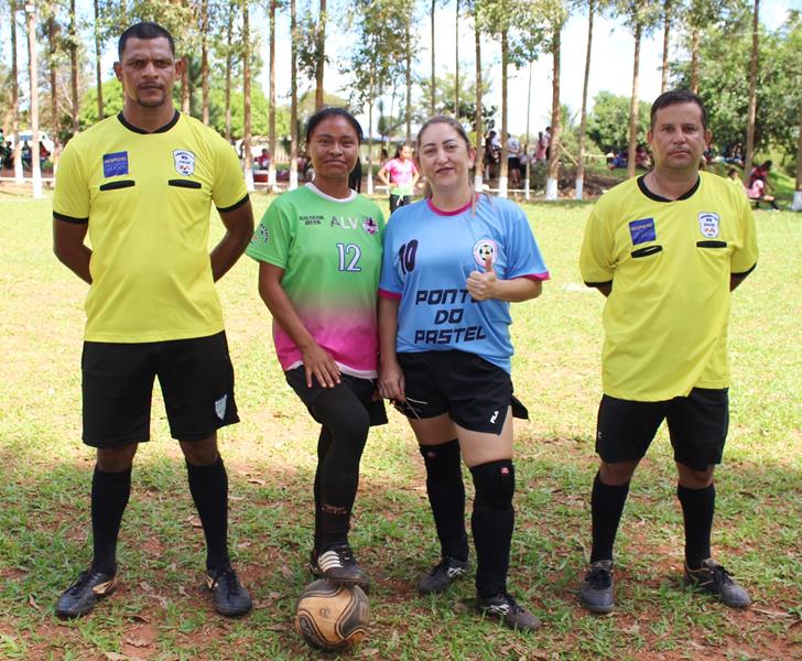 Aberturas do 1ª Campeonato Rural Sonho Meu de Futebol Suíço no Loteamento Querência em Amambai