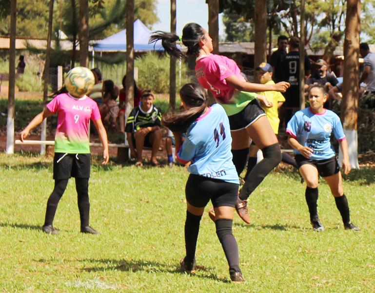 Aberturas do 1ª Campeonato Rural Sonho Meu de Futebol Suíço no Loteamento Querência em Amambai