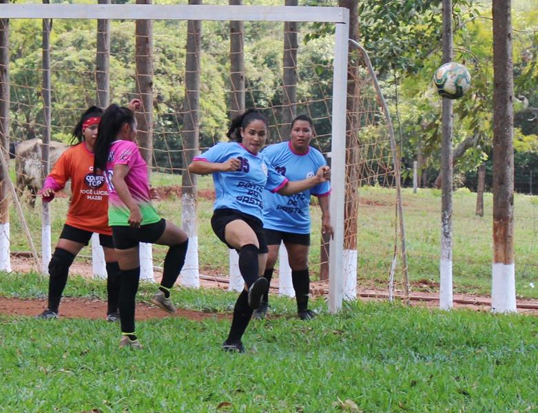 Aberturas do 1ª Campeonato Rural Sonho Meu de Futebol Suíço no Loteamento Querência em Amambai