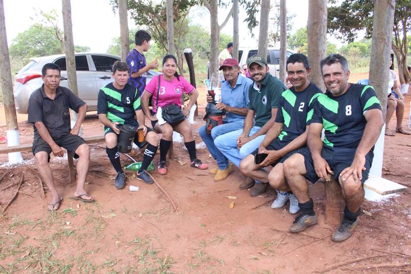 Aberturas do 1ª Campeonato Rural Sonho Meu de Futebol Suíço no Loteamento Querência em Amambai