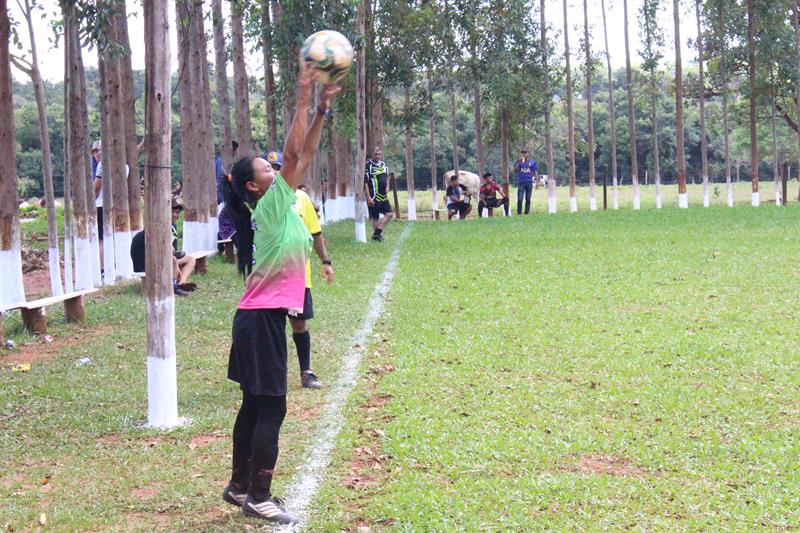 Aberturas do 1ª Campeonato Rural Sonho Meu de Futebol Suíço no Loteamento Querência em Amambai