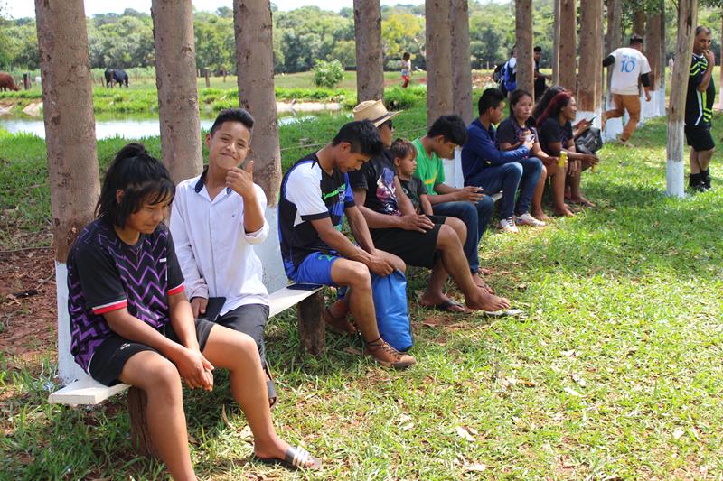 Aberturas do 1ª Campeonato Rural Sonho Meu de Futebol Suíço no Loteamento Querência em Amambai