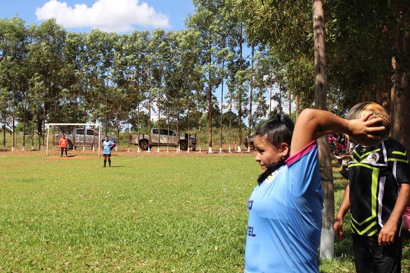 Aberturas do 1ª Campeonato Rural Sonho Meu de Futebol Suíço no Loteamento Querência em Amambai