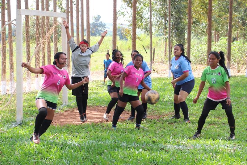 Aberturas do 1ª Campeonato Rural Sonho Meu de Futebol Suíço no Loteamento Querência em Amambai