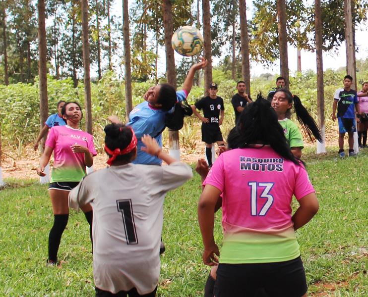 Aberturas do 1ª Campeonato Rural Sonho Meu de Futebol Suíço no Loteamento Querência em Amambai