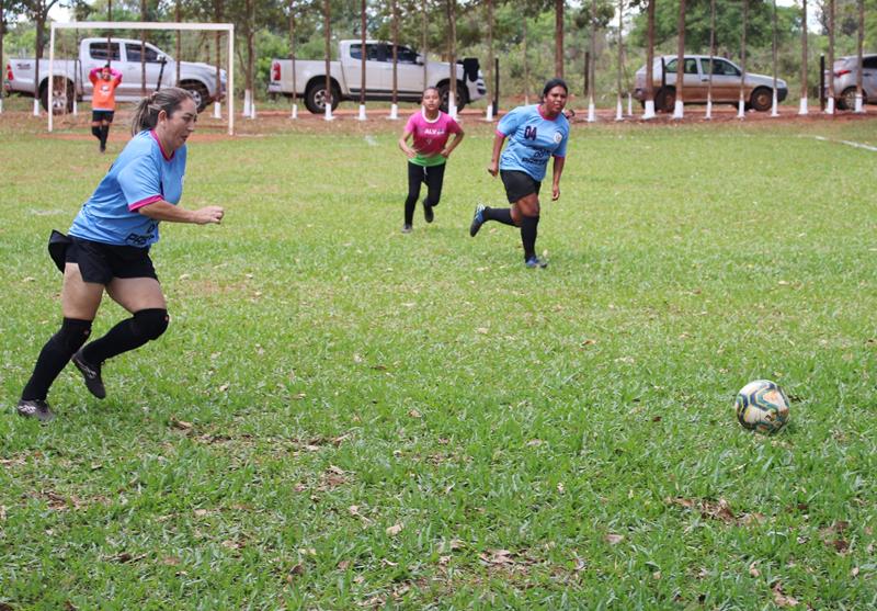 Aberturas do 1ª Campeonato Rural Sonho Meu de Futebol Suíço no Loteamento Querência em Amambai