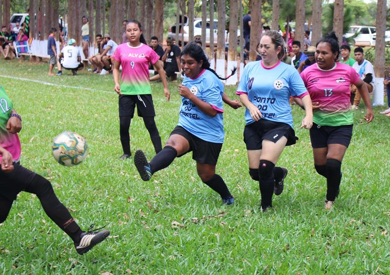 Aberturas do 1ª Campeonato Rural Sonho Meu de Futebol Suíço no Loteamento Querência em Amambai