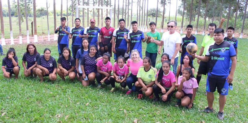 Aberturas do 1ª Campeonato Rural Sonho Meu de Futebol Suíço no Loteamento Querência em Amambai