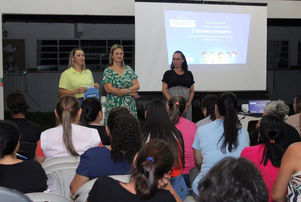 Educação de Naviraí inicia o Projeto Melodias da Infância: Música e Ludicidade na Creche Educação de Naviraí inicia o Projeto Melodias da Infância: Música e Ludicidade na Creche