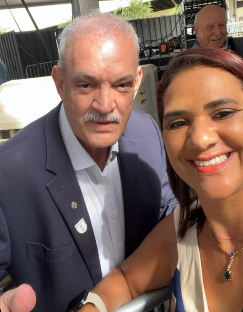 Vereadores tacuruenses Cirlene e Ratinho prestigiam visita do presidente Lula ao MS Vereadores tacuruenses Cirlene e Ratinho prestigiam visita do presidente Lula ao MS