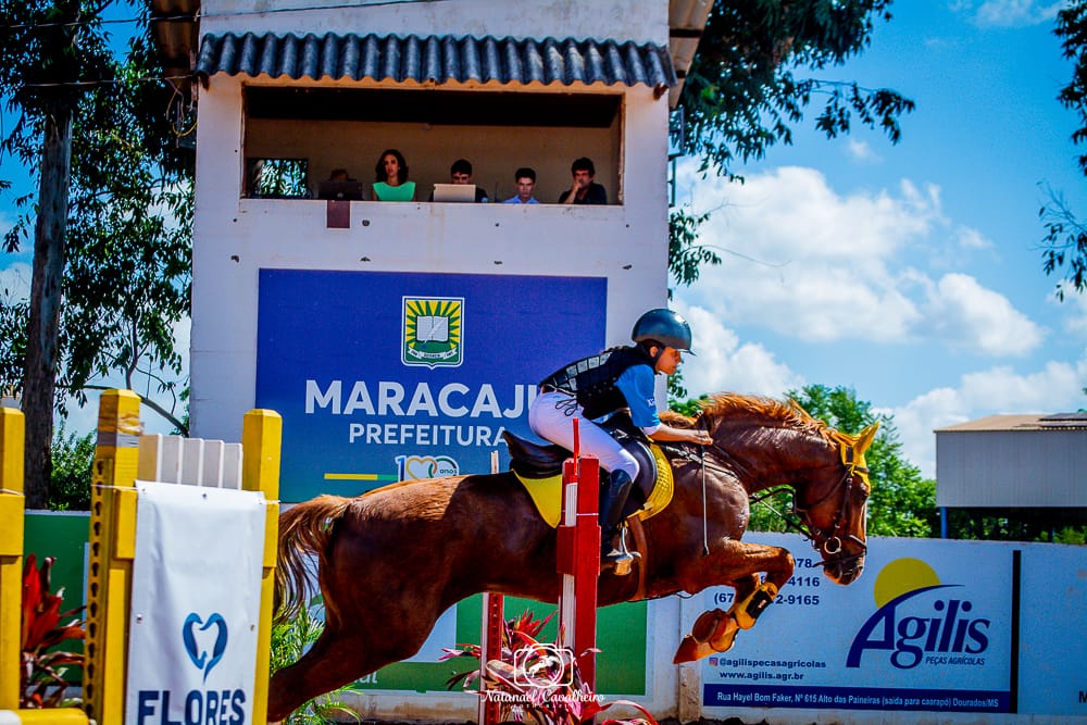 Amazona amambaiense é destaque em competição estadual de hipismo em Maracaju