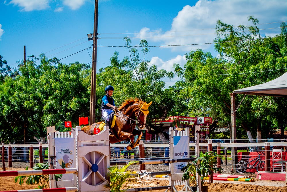 Amazona amambaiense é destaque em competição estadual de hipismo em Maracaju