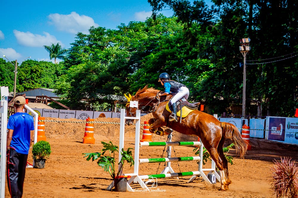 Amazona amambaiense é destaque em competição estadual de hipismo em Maracaju