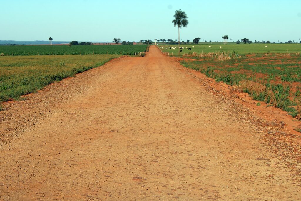 Prefeitura de Naviraí trabalha na manutenção das estradas rurais para o escoamento das safras