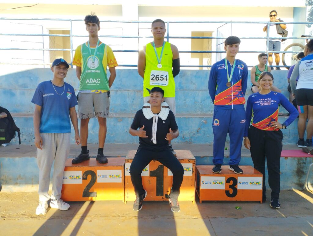 Com 2 ouros e 1 prata, atletas de Amambai foram destaques no Estadual de Atletismo Sub-20 em Campo Grande