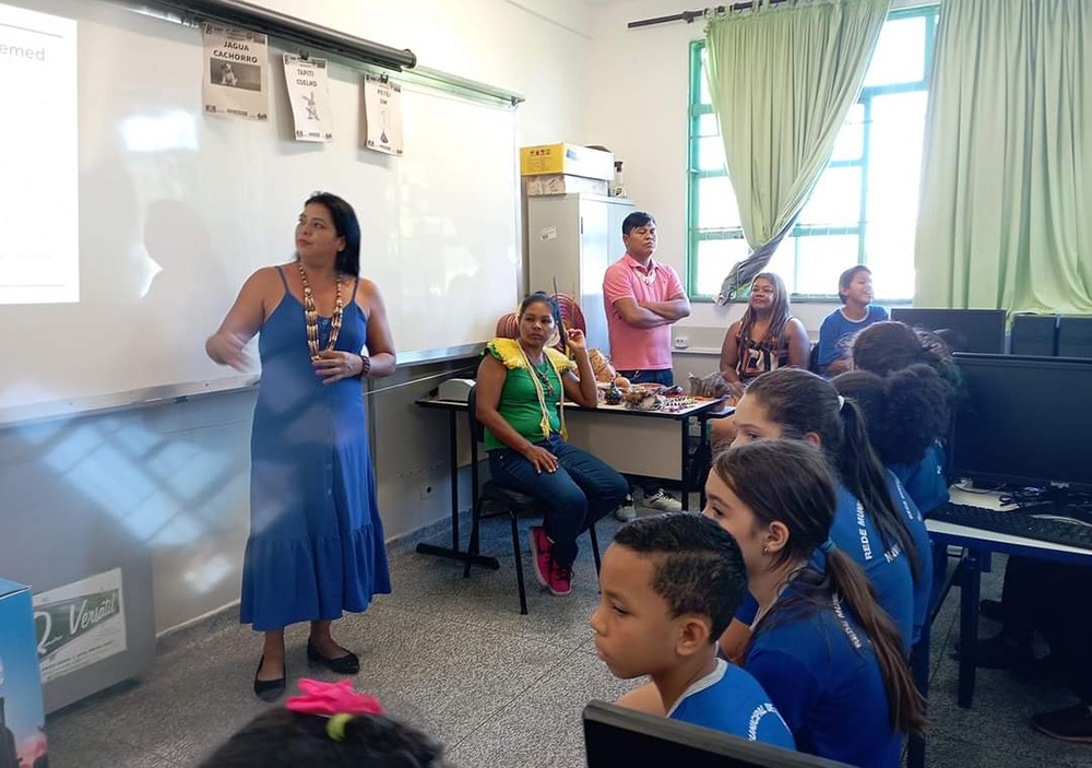 Gerência de Educação da Prefeitura de Naviraí desenvolveu temáticas sobre a Semana dos Povos Indígenas