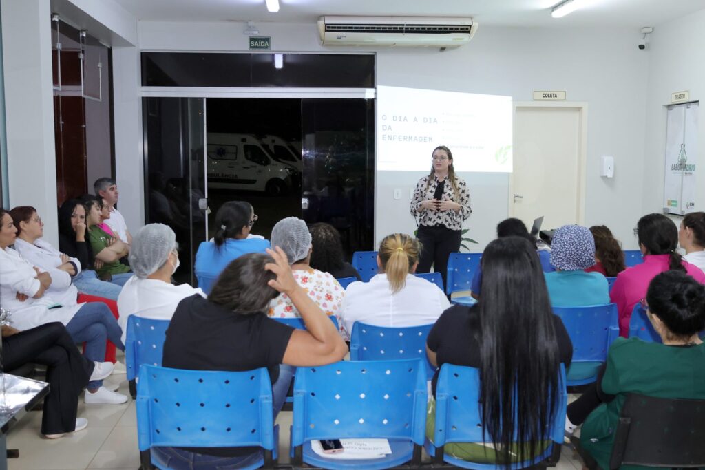 Na Semana da Enfermagem, Prefeitura de Naviraí promove palestra sobre a importância do autocuidado Na Semana da Enfermagem, Prefeitura de Naviraí promove palestra sobre a importância do autocuidado