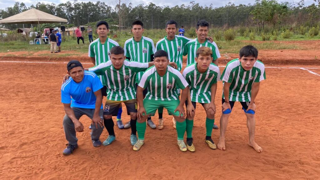 1ª Copa Indígena de Futebol de Campo teve seu início no sábado (18), na Aldeia Pyelito Kuê, em Iguatemi 1ª Copa Indígena de Futebol de Campo teve seu início no sábado (18), na Aldeia Pyelito Kuê, em Iguatemi