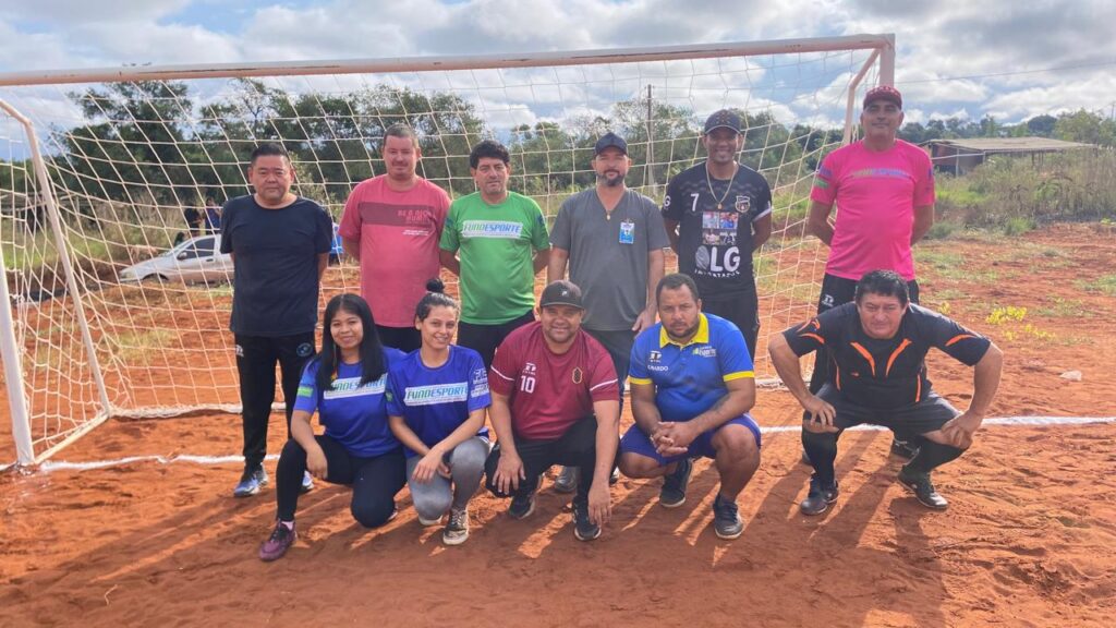 1ª Copa Indígena de Futebol de Campo teve seu início no sábado (18), na Aldeia Pyelito Kuê, em Iguatemi 1ª Copa Indígena de Futebol de Campo teve seu início no sábado (18), na Aldeia Pyelito Kuê, em Iguatemi