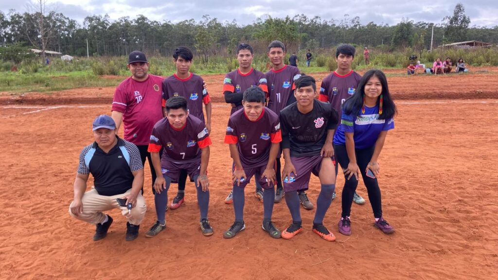 1ª Copa Indígena de Futebol de Campo teve seu início no sábado (18), na Aldeia Pyelito Kuê, em Iguatemi 1ª Copa Indígena de Futebol de Campo teve seu início no sábado (18), na Aldeia Pyelito Kuê, em Iguatemi