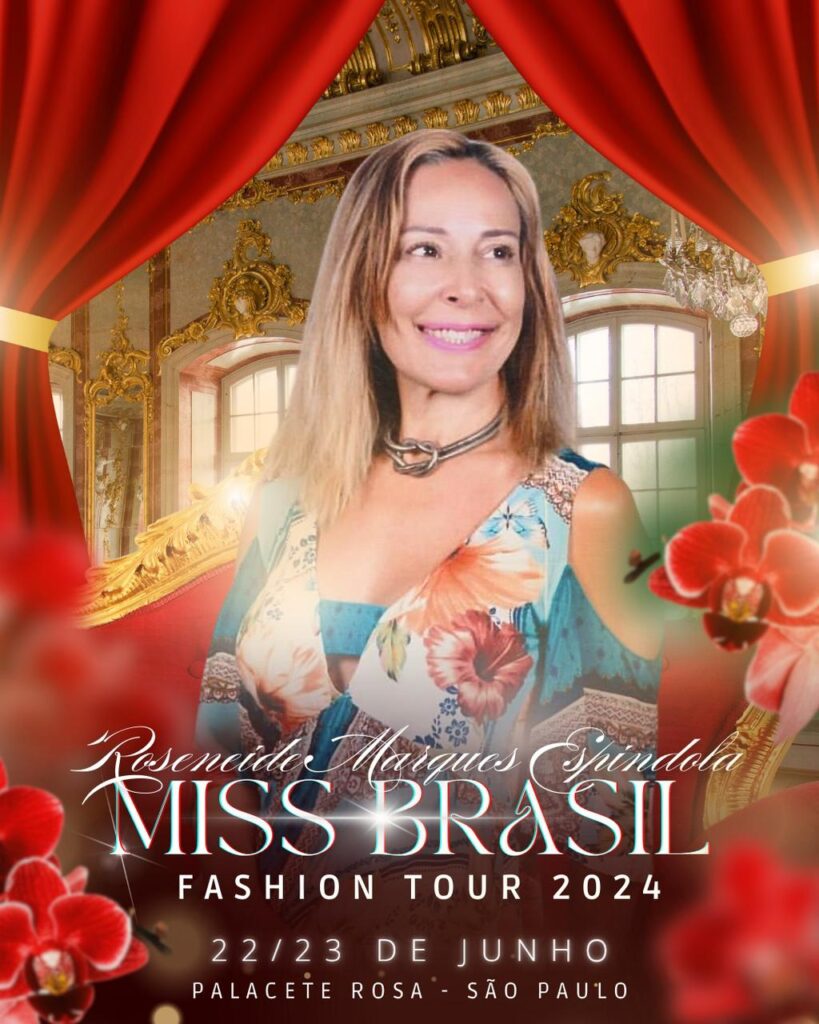 Roseneide Marques, embaixadora e convidada de honra do Miss Brasil Fashion 2024 Roseneide Marques, embaixadora e convidada de honra do Miss Brasil Fashion 2024