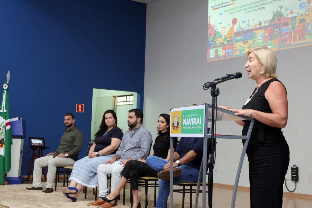 Naviraí realiza a 6ª Conferência Municipal das Cidades e elege delegados para a etapa estadual Naviraí realiza a 6ª Conferência Municipal das Cidades e elege delegados para a etapa estadual