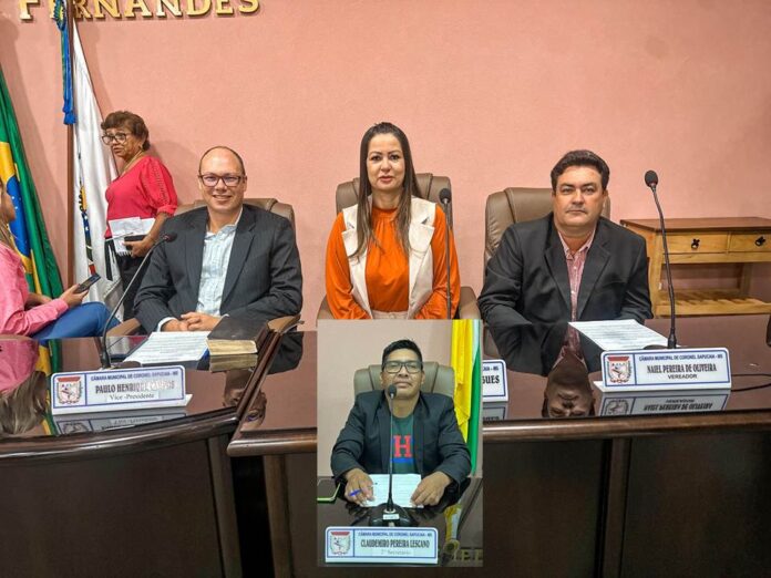 Paulo Campos, Sebastiana Rodrigues, Naiel Pereira e Claudemiro Pereira Lescano