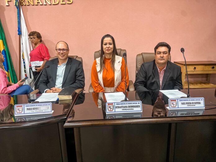 Paulo Campos, Sebastiana Rodrigues e Naiel Pereira