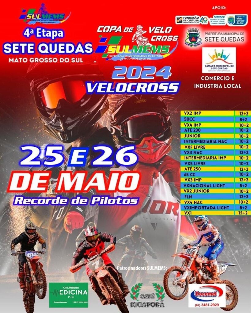 Show gratuito com João Bosco & Vinícius marca neste domingo as celebrações do 44º aniversário de Sete Quedas Show gratuito com João Bosco & Vinícius marca neste domingo as celebrações do 44º aniversário de Sete Quedas