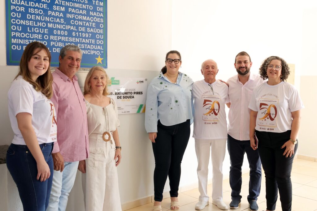 Saúde de Naviraí comemora o Jubileu de Ouro do Centro de Saúde Antonito Pires de Souza Saúde de Naviraí comemora o Jubileu de Ouro do Centro de Saúde Antonito Pires de Souza