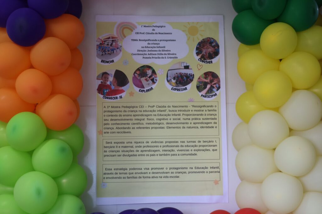 1ª Mostra Pedagógica foi realizada no CEI Cláudia do Nascimento em Tacuru 1ª Mostra Pedagógica foi realizada no CEI Cláudia do Nascimento em Tacuru